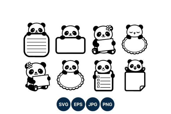 Why This Cute Panda Graphics Set is a Crafting Workhorse